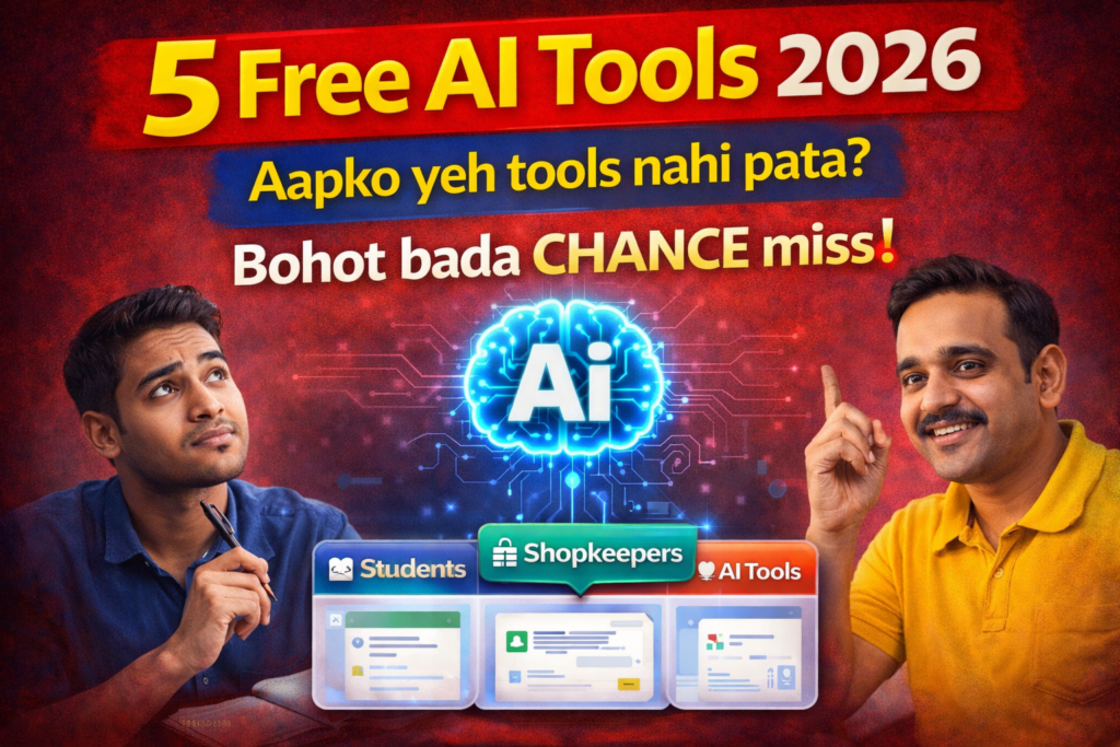 free ai tools for students 2026 hindi